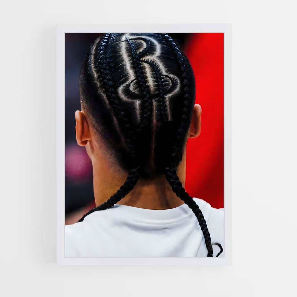 Poster Houston Vibes – affiche Basketball (vue 3)